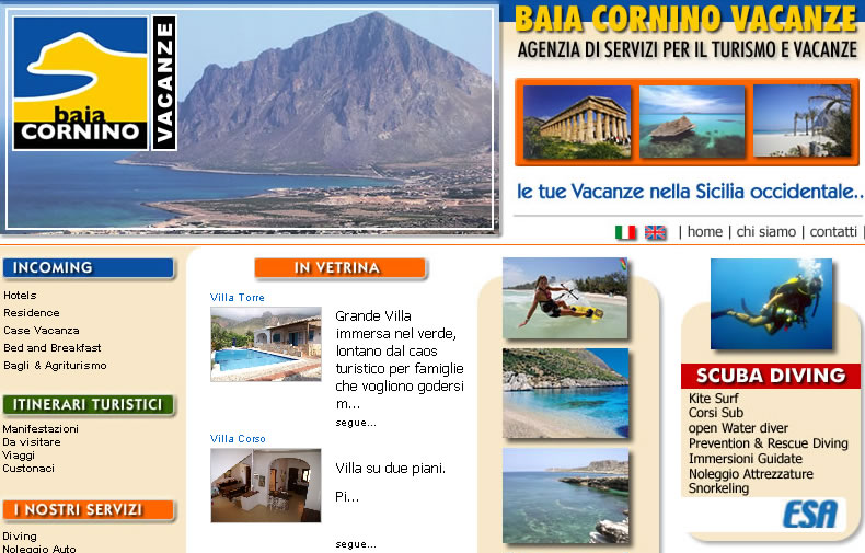 <p>- Gestione Strutture ricettive<br />
- Gestione Itinerari<br />
- Gestione Servizi<br />
- Home page con Vetrina<br />
- Modulo Contatti</p>