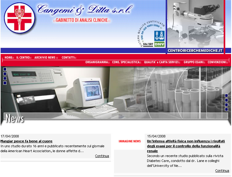 <p>Gabinetto di analisi cliniche</p>