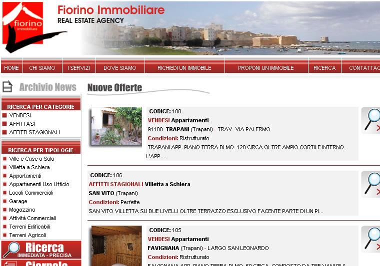<p>Agenzia Immobiliare che utilizza il nostro software online, scopri subito il suo sito internet.</p>