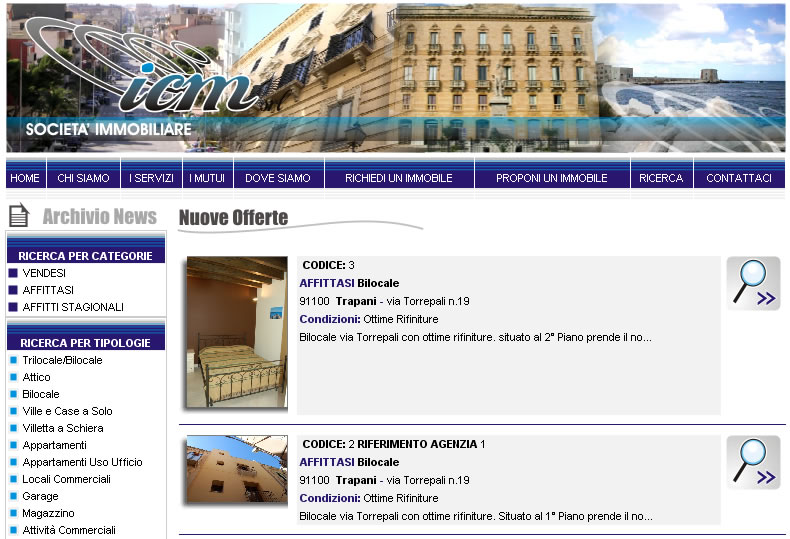 <p>Agenzia Immobiliare che utilizza il nostro software online, scopri subito il suo sito internet.</p>